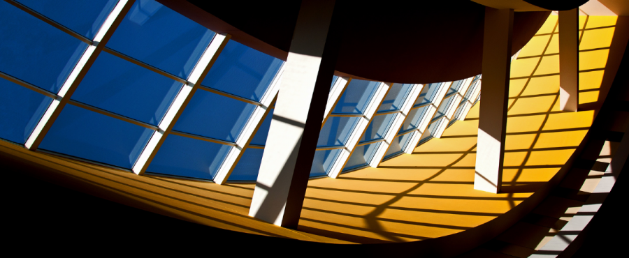 photo of a business stair case